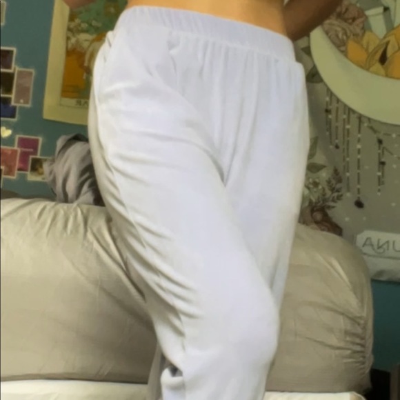 soft fuzzy sweatpants - Picture 1 of 3